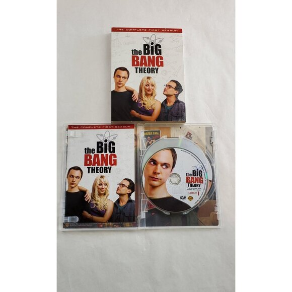 The Big Bang Theory DVD - Complete First Season 3-Dics Collection with Slipcover - Picture 3 of 10